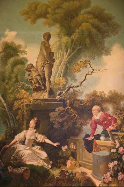 爱的进步，会议 作者 Jean Honore Fragonard